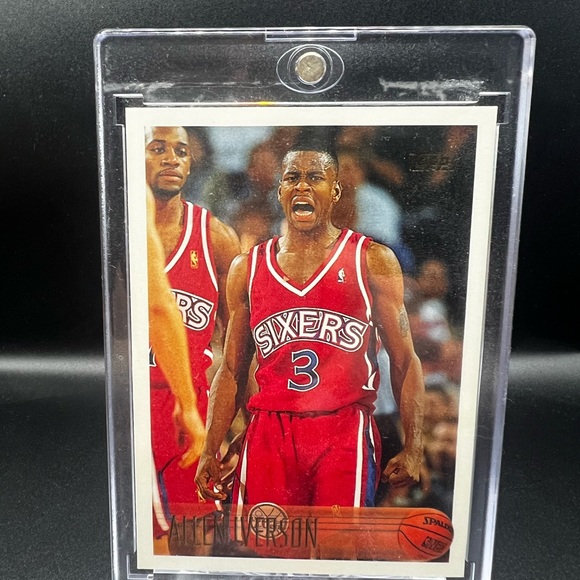 1996-97 Topps - Allen Iverson #171 (RC) - Picture 1 of 2